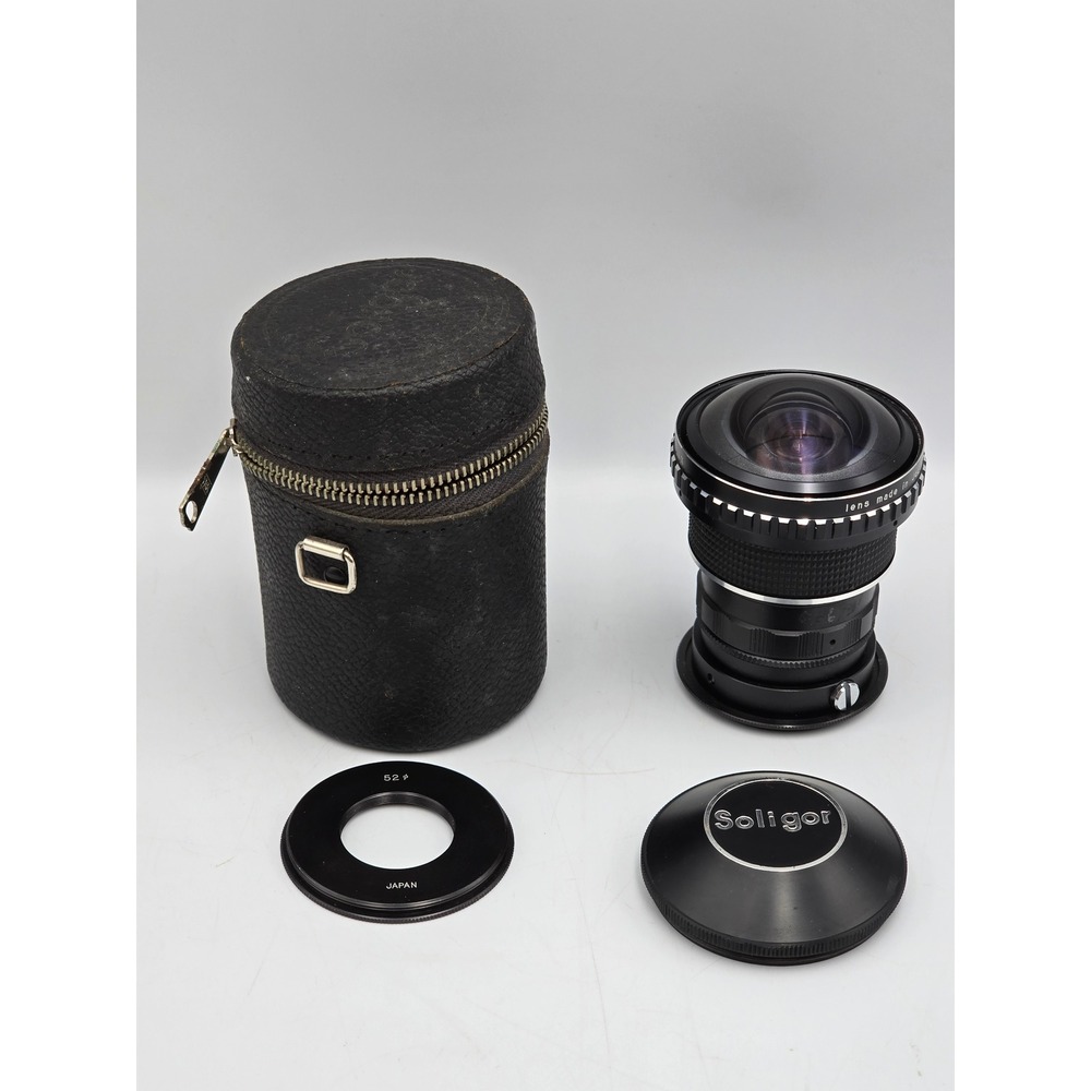 Soligor Fish-Eye Lens 0.15X Auxiliary Wide Angle 52mm Japan Case Cap
*For parts